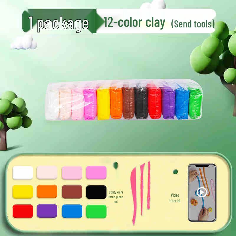 100g Weiße Tonerde für Kindergarten & Grundschule - Große Tüte für Handwerk und Modellieren