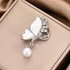 High-End Elegant Butterfly Brooch Fashionable Coat Clothing Accessory