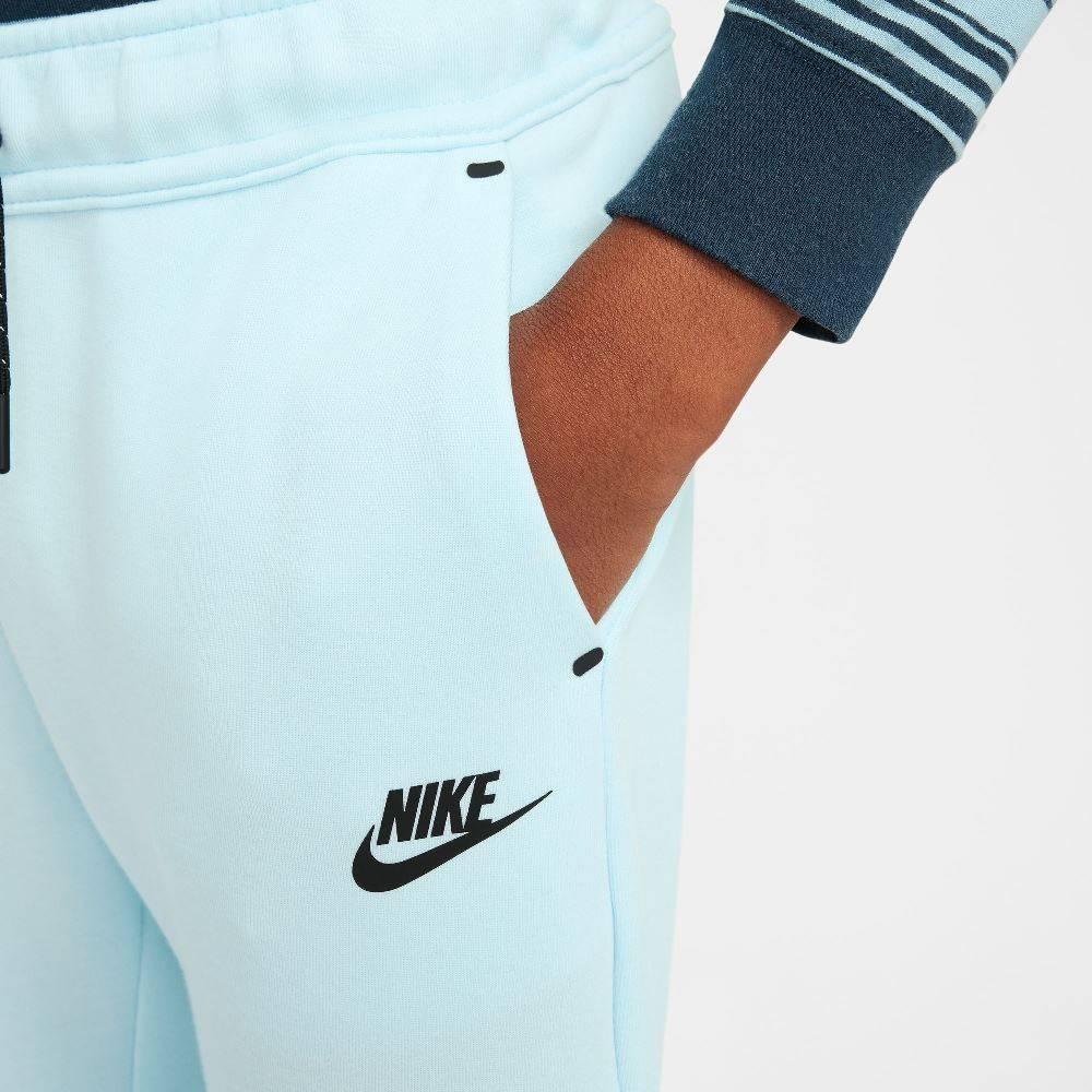Nike Sportswear Tech Fleece Comfortable Soft Pants Kids bottoms Blue HV5869-474