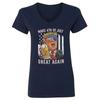 Maak 4 juli Weer Geweldig - President 47 Bier Dames V-hals T-shirt Unisex T-shirt