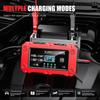 12V 6A Smart Battery Charger ABS Car Battery Charger 12V Battery Charger  Battery Maintenance