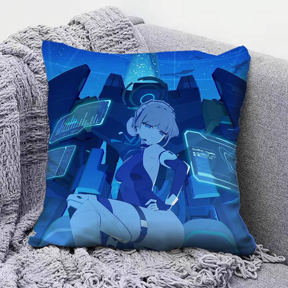 Toki Asuma Blue archive   Home Sofa Cushion Covers and Aecorative Custom Pillow Covers