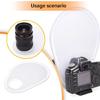 Boîte à lumière Diffuseur pour Flashs d'Appareil Photo 30cm Facile à Utiliser pour une Lumière Plus Douce en Photographie avec Sac de Rangement Diffuseurs pour Flashs