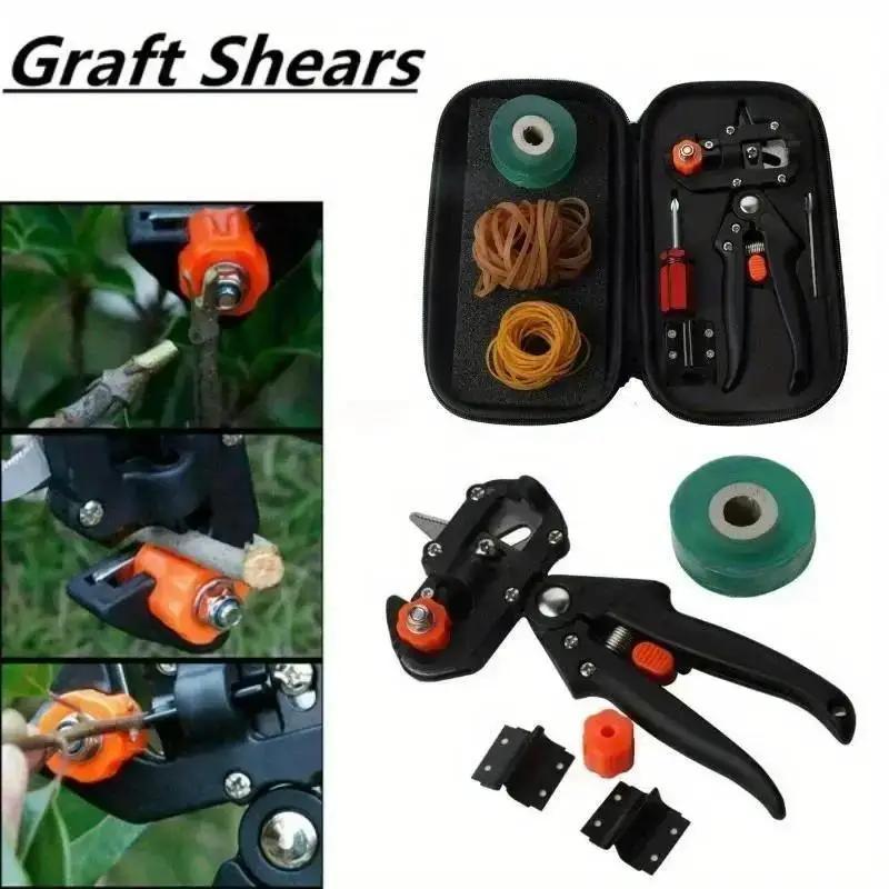 Multifu Grafting Scissors Orchard Fruit Tree Grafting Pruning Tool With Grafting Film Garden Gardening Pruning Grafting Scissors