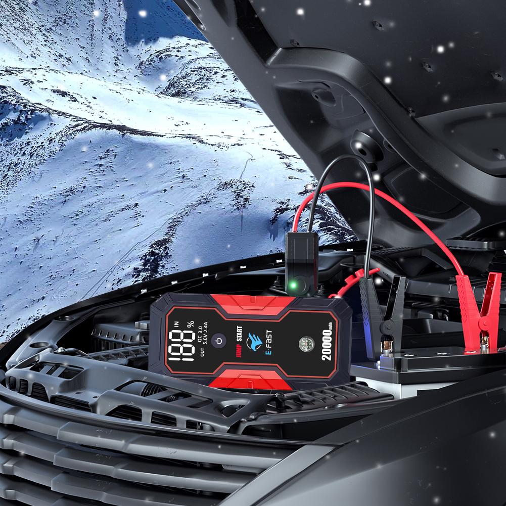 20000mAh Car Jump Starter Power Bank 12V Portable Car Battery Booster Charger Starting Device Petrol Diesel Car Starting Device