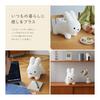 [Official] Ides Bruna Bonbon Fluffy Mini Rabbit White | Soft Rabbit Baby Kids Gift Washable Interior