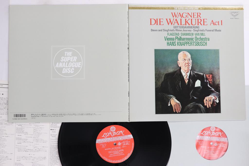 LP Record WAGNER - Die Walkure Act One Complete K33C700123 LONDON 1987 Japan Classical Used