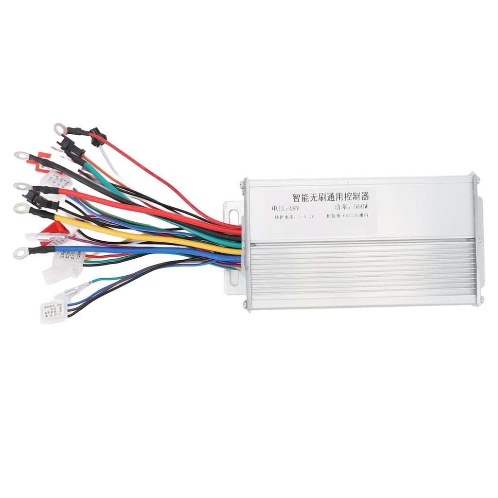 48V 500W Brushless Controller Speed Control Aluminum Alloy Brushless Motor Controller for Electric