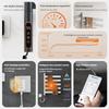 Wall Mounted Rotating Electric Heating Towel Bar Home Bathroom Intelligent Constant Temperature Drying Towel Rack