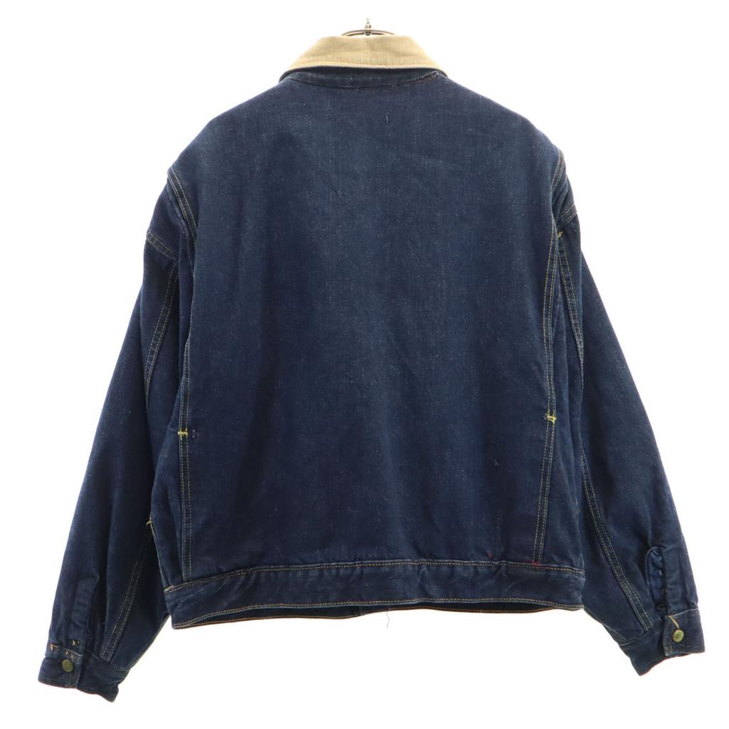 BIG SMITH 60s 70s LOT 8146 Vintage Denim Jacket 44 Quilted Denim Jacket Men's Used