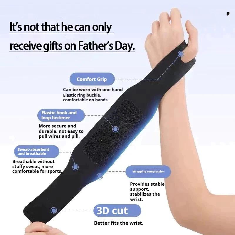 Durable Sports Wrist Support Brace Elastic Adjustable Wrist Guard for Volleyball Badminton Athletic Wrist Protection