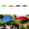 Plant Umbrella with Steel Frame Protection Weatherproof Shade Parasol for Patio Potted Flowers
