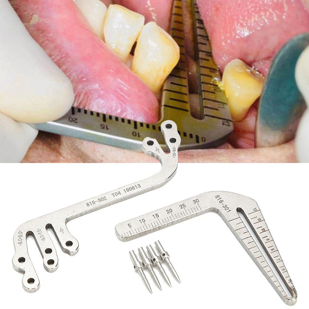 Dental Implant Surgery Instrument Oral Planting Positioning Guide Angle Ruler Dentist Tools