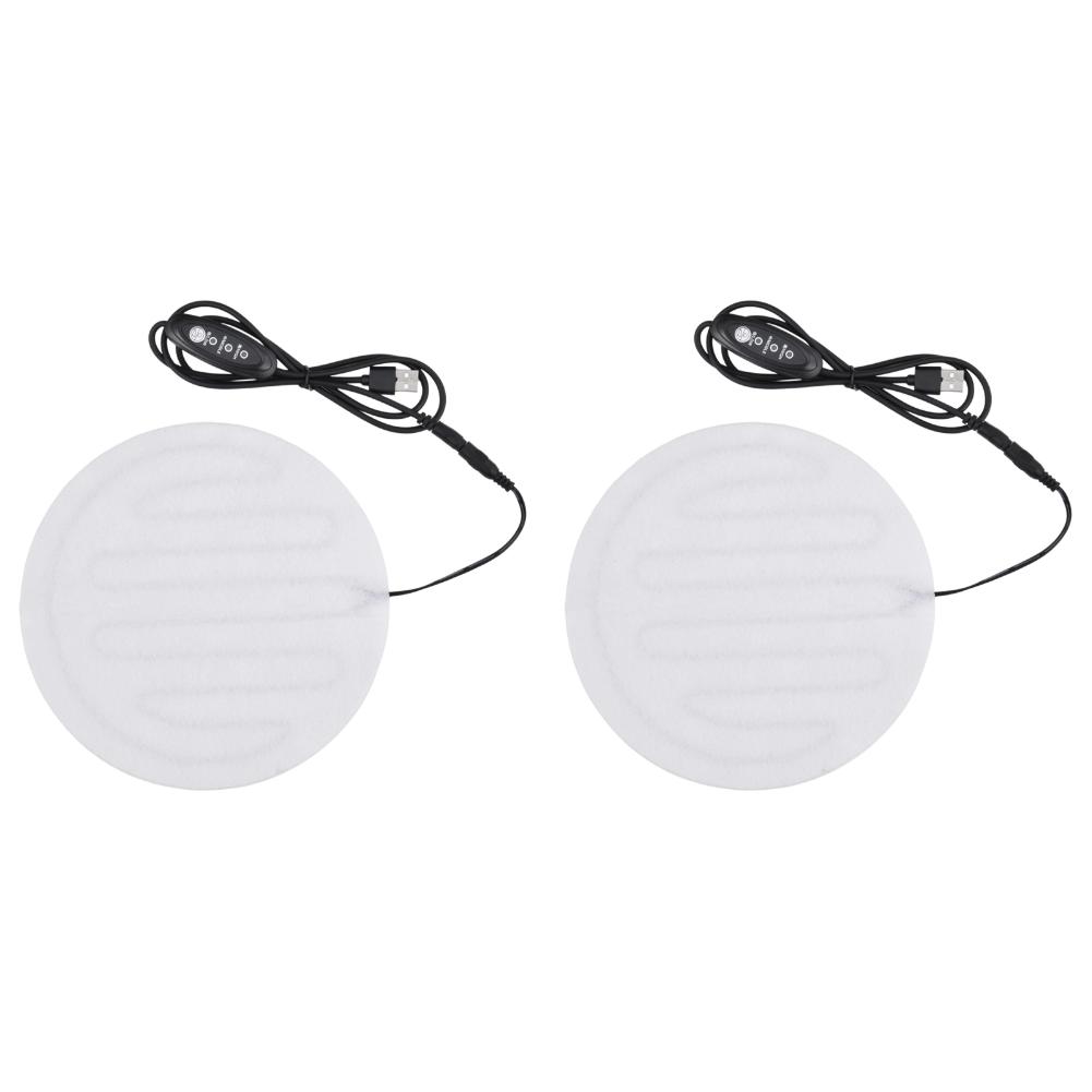 1/2Pcs USB 5V Electric Heating Pad 3 Modes Multi-Purpose Clothes Heater Adjustable Temperature Heated Pads For Pets Clothing