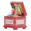 1:12 Miniature Dollhouse Box Tiny Vintage Wooden Dollhouse Chest for Desk Room Decoration
