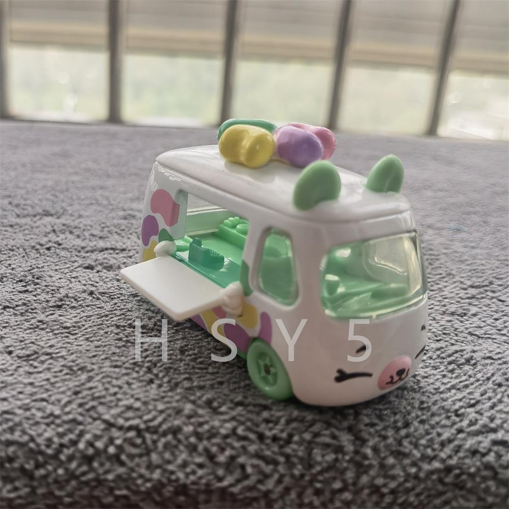 Original Multiple Styles To Choose From, 5.5 Cm~7 Cm Fruit Ice Cream Cart, Family Toy Figurine Model