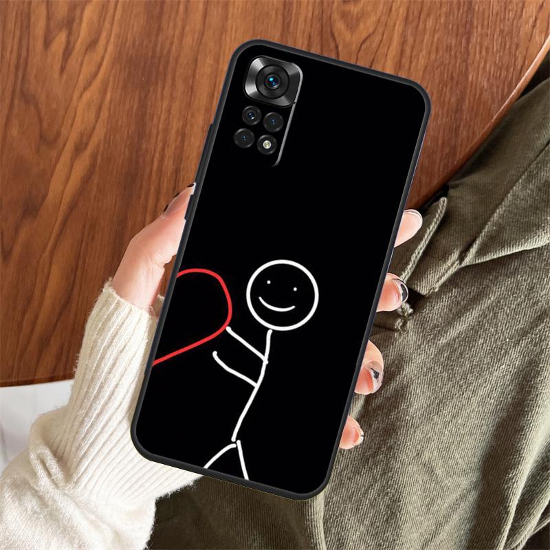 

Мультяшный Чехол-Спичка Для Xiaomi Redmi Note 14 Pro 13 12 11 10 15 Pro Plus Redmi 15 C 13 10C 12C 14C 13C Чехол Redmi Note 11