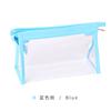 Transparent PVC large-capacity pencil case Student stationery Pencil case ins Wind storage bag DIY girl cosmetic bag