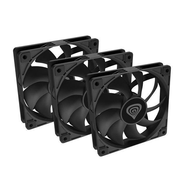 Ventilateur - Genesis - Oxal 120 - 3 pièces - Blanc - Performance silencieuse