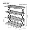 Portable Multi-layer Outdoor Camping & Picnic Storage Rack for Cookware