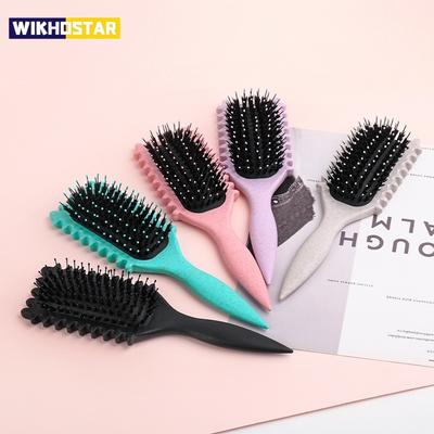 Salon-Styling, Stylingbürste für lockiges Haar, Lockenbürste zum Kämmen und Formen von Locken für Männer und Frauen, reduziert das Ziehen von Werkzeugen