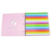 Diy Photo Book For Baby Cardboard Material Wood Cover Scrapbook Album 28.8x28.8Cm 1Pcs