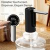 USB Charging Electric Water Dispenser Pump Foldable Spout Water Bottle Dispenser  Desktop