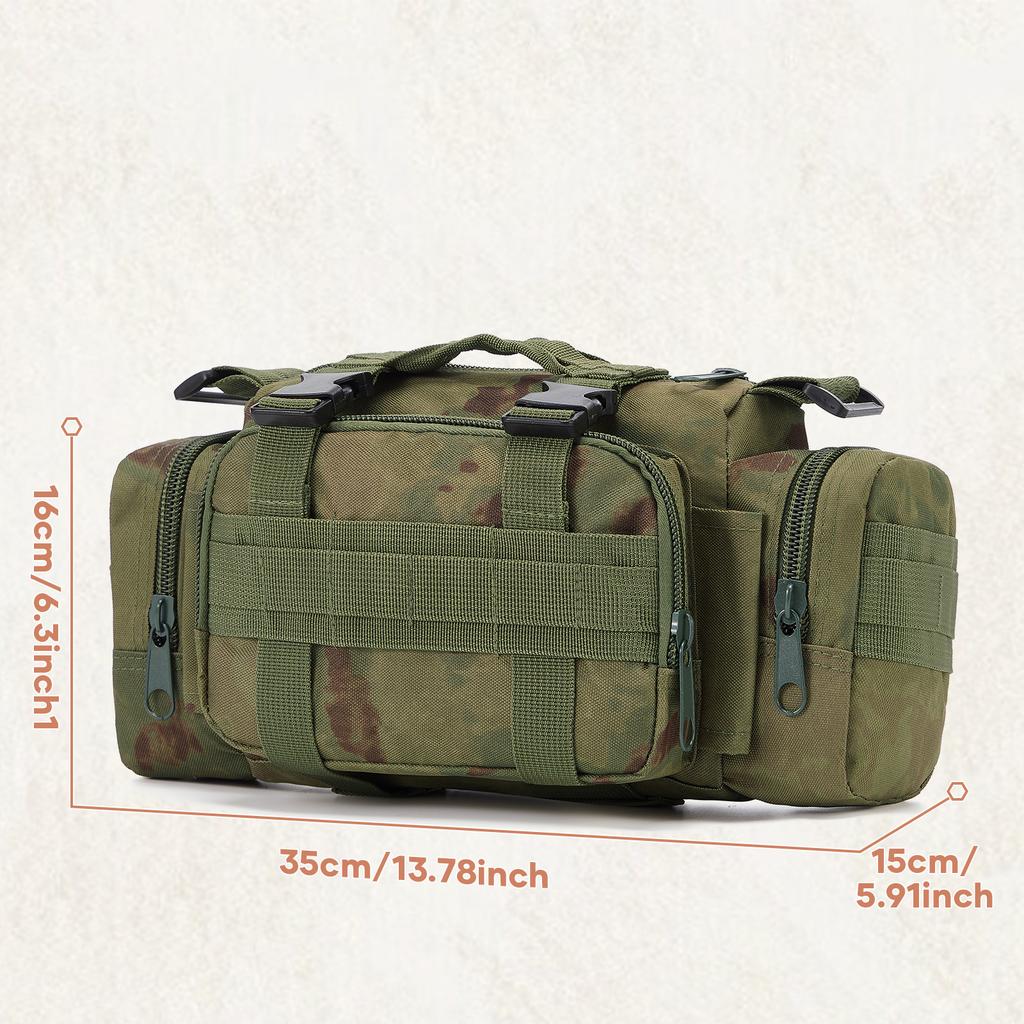 Tactical Shoulder Bag Military Backpack Outdoor Mini Travel Duffle Bag Messenger Bag Small Camouflage Gym Bag Hunting Camping