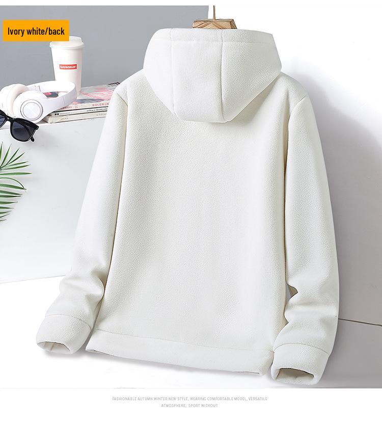Herren Kapuzenpullover mit Fleece-Futter für Herbst und Winter