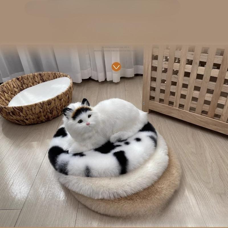 Cat's Nest, Round Cushion, Warm In Autumn and Winter, Pet Kennel, Sleeping Mat, Cat Climbing Frame, Seat Cushion, Space Capsule, Plush Blanket.
