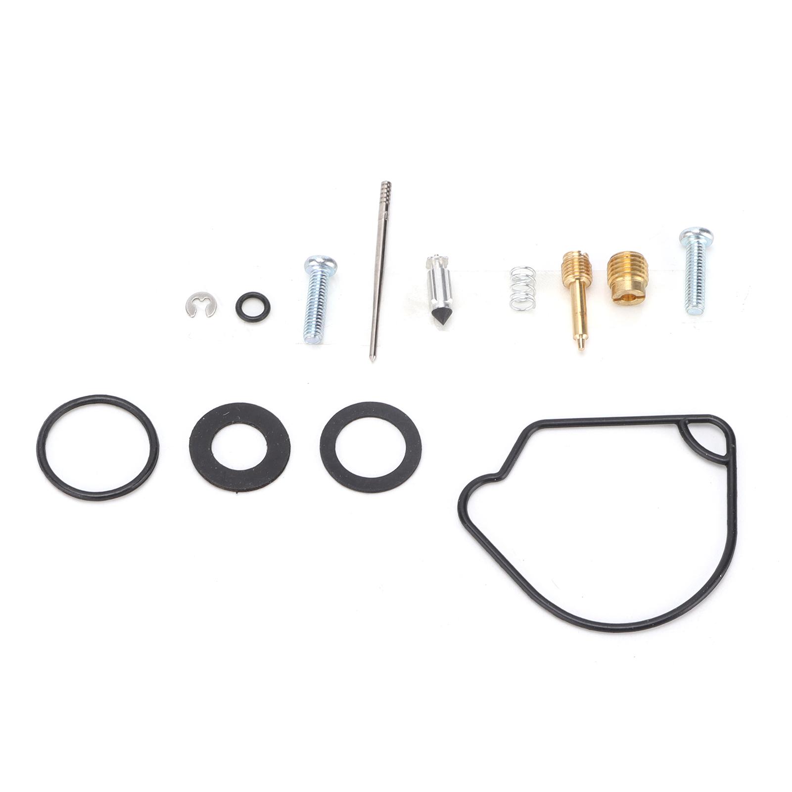 Motorcycle Carburetor Repair Kit Rubber Metal Replacement for Honda CRF50F 2004‑2016