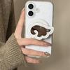 Korean Cute 3D Wings Makeup Mirror For Magsafe Griptok Holder Phone Finger Ring Stand Support For iPhone 16 Girl Bracket