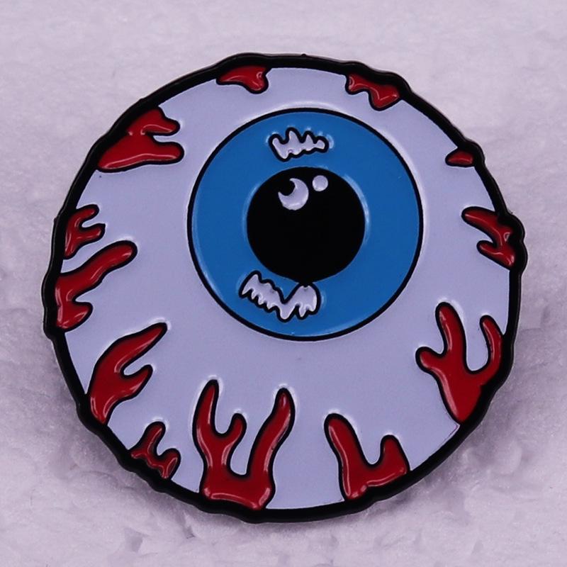

Eyeball Brooch Fashion Metal Badge