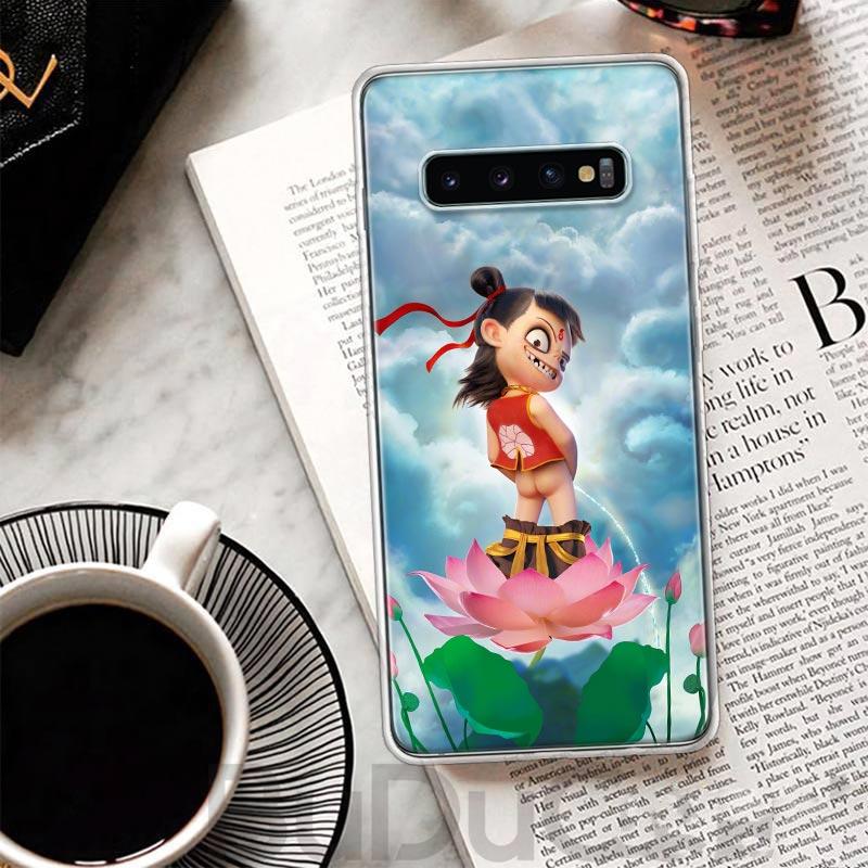 

Nesha Nezha Cartoon Cover For Samsung Galaxy S8 S9 Plus S10 Lite Note 8 9 10 Pro 20 Ultra S7 Edge M11 M21 M32 M51 Print Coque Samsung Note 20