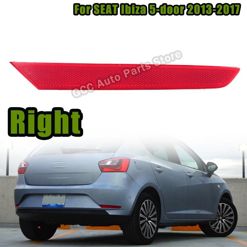 Правый задний фонарь бампера для SEAT Ibiza 5-дверный 2013-2017 Отражатель Сигнальный фонарь