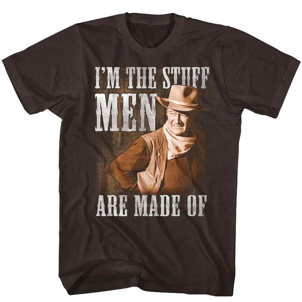 John Wayne The Stuff Men Are Made of Men s T Shirt 3XL