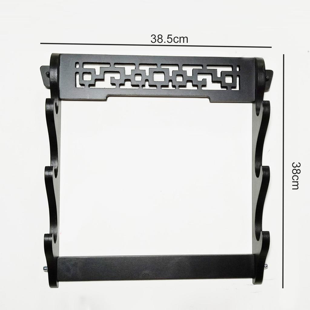 2/3/4 Tiers Sword Holder Wall Mount Samurai Sword Stand Display Katana Wakizashi Tanto Wall Hanger Sword Flute Display Rack