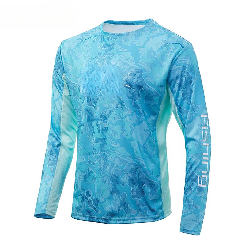 Autumn Blue FishingShirt Outdoors Men Women 3d T Shirts O-neck Tops Running Protection T-Shirts Sports Oversized Man Tops
