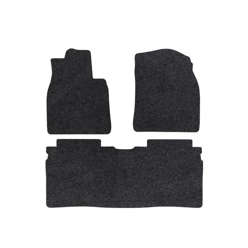 Black Nylon Wear-resistant Car Floor Mats for Hongqi H5 (2018-2019)