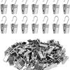 50/100Pcs Multifunctional Metal Stainless Steel Curtain Clips For Hanging Photos Drapes Decor Window Curtain Clamp Accessories