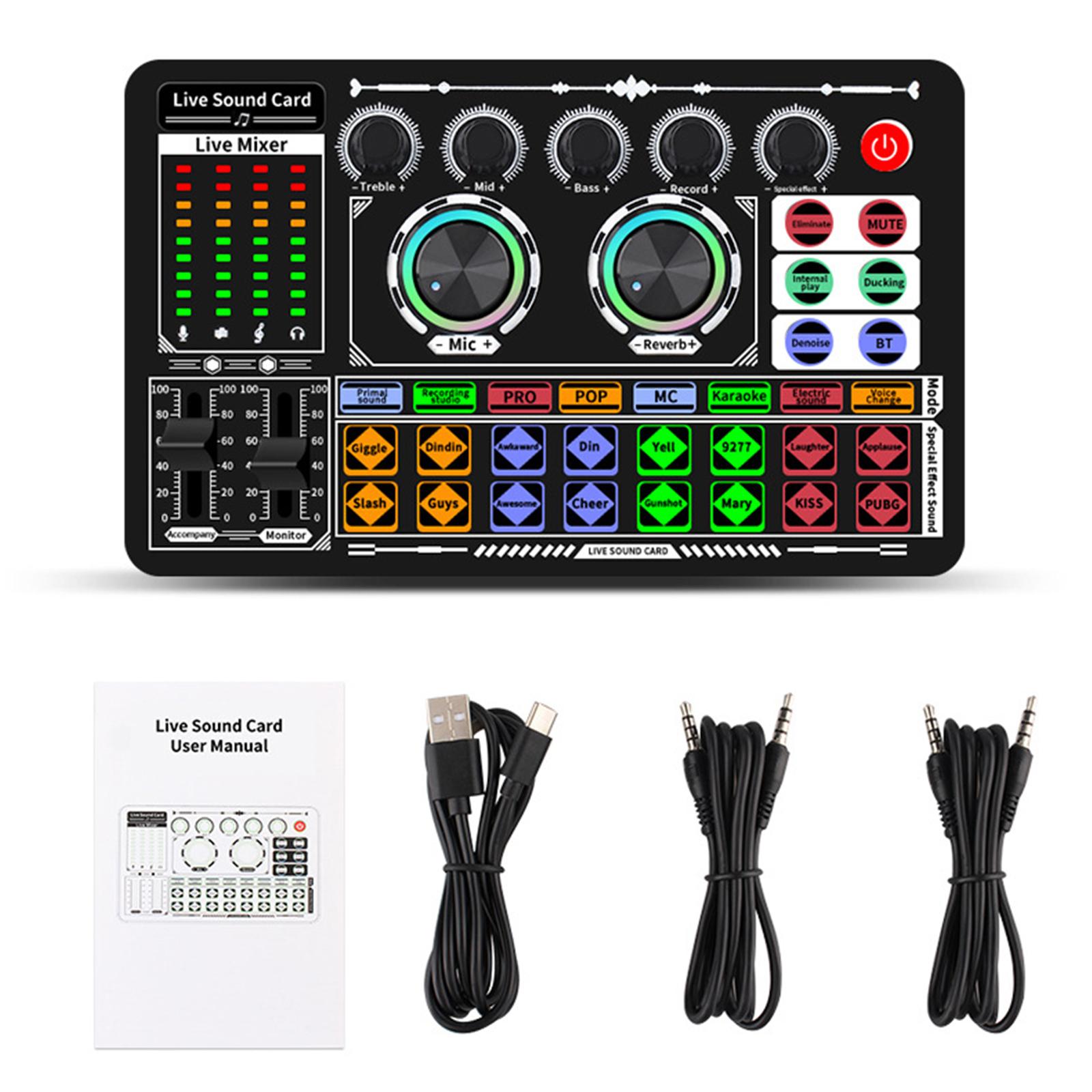 Sound Board Voice Changer for Sound Effects Board for Voice Chat Streaming 1