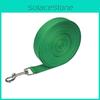Cotton Pet Tape Leash With Solid Color Design Suitable For Walking Dog Use Daily