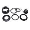 Mountain Bike Headset Double Bearing Good Sealing Waterproof Heavy Duty Headset Top Cover Bearings for 49.7mm Frame