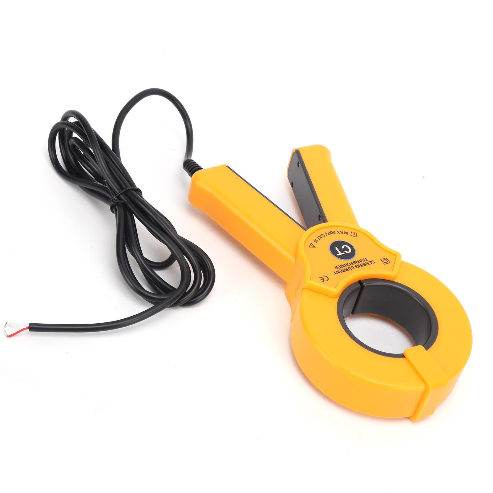 

ETCR050 Clamp Current Sensor R Type Clamp Current Transformer with Permalloy Core 40Hz 1kHz for Power Distribution Room