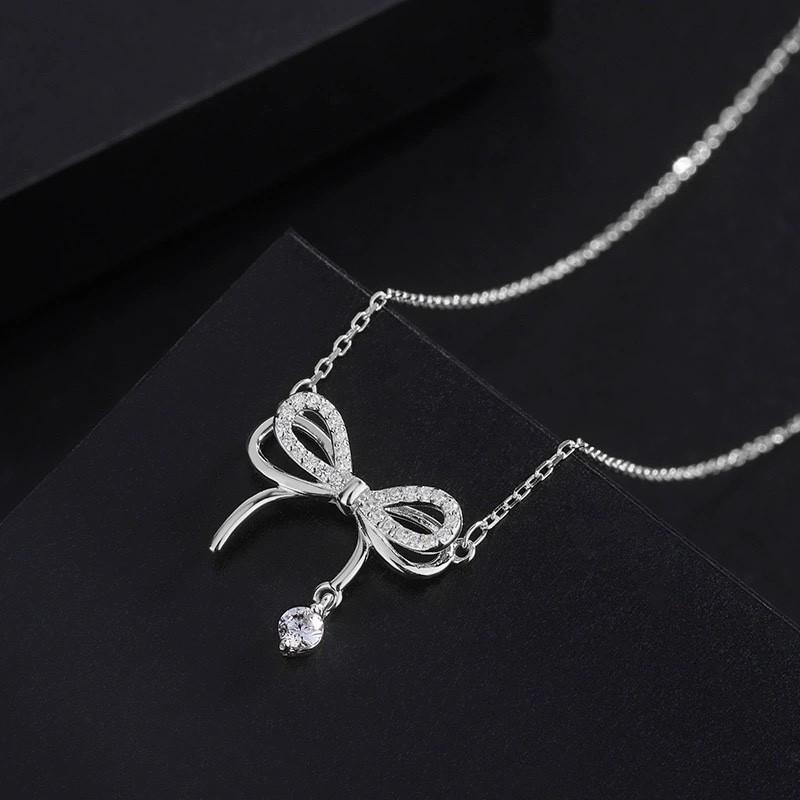 New Wine Red Cherry Gold Color Pendant Necklace For Women Personality Fashion Necklace Wedding Zircon Birthday Gifts
