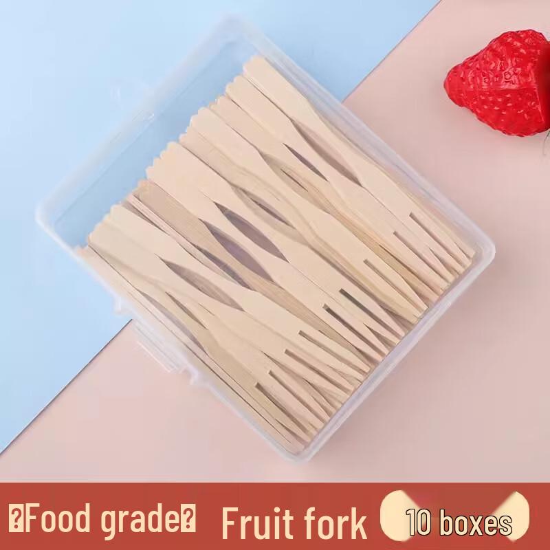 

SMVP Bamboo Fruit Forks