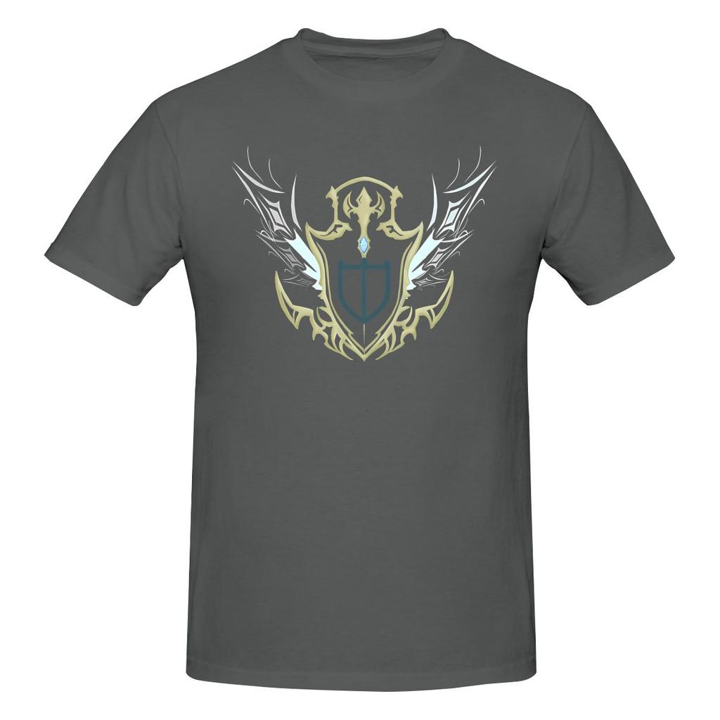 Final Fantasy Xiv Paladin Shield Breathable Tshirt Youthful Feeling Simple Prints Basic Tee