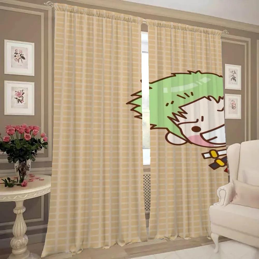 Window Kitchen Curtains for Living Room 2 Pieces Blackout Curtains Door Curtain O-one P-piece Partition Bedroom Decoration Shade