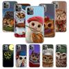 Cute Owl Hearts Lover Christmas Soft Phone Case For IPhone 11 17 Air 16E 16 Pro Max 15 + 14 Plus 13 Mini 12 Apple 7 SE 8 Fundas