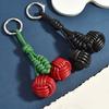 Keychain Pendant Imitation Leather Smooth Surface Neat Stitching Key Chain Versatile Wallet Car Keys Backpack Decoration